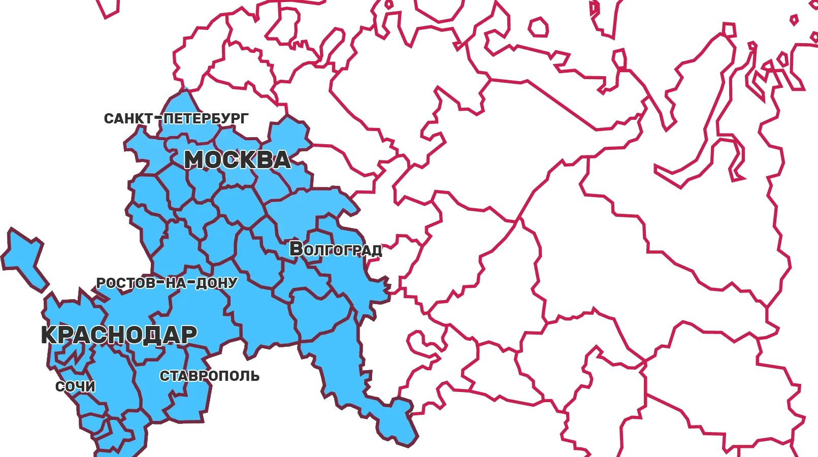 Карта в Новотитаровской
